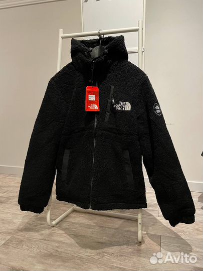 Куртка the north face барашек двусторонняя