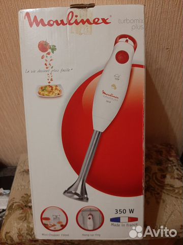 Блендер погружной Moulinex новый