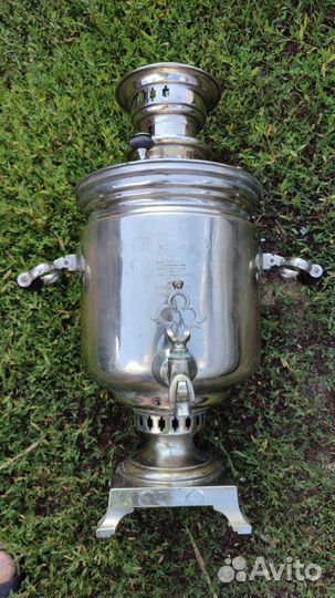 Самовар на дровах старинный