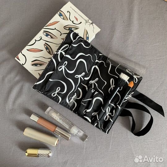 Кисти Mac набор, помада Kiko milano