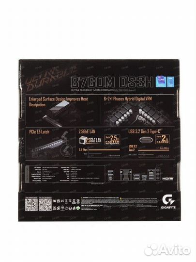 Материнская плата gigabyte B760M DS3H DDR5
