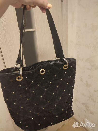 Сумка gaude Италия натуральная замша