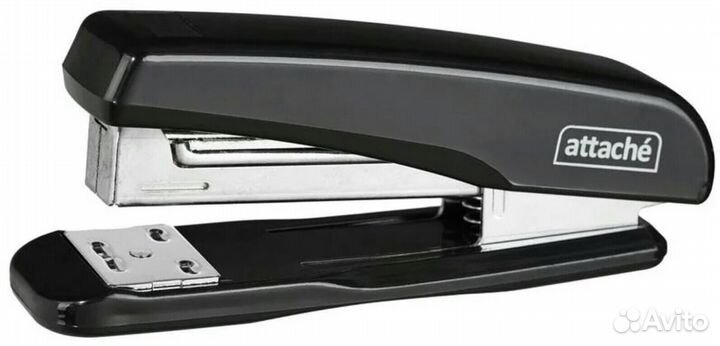 Степлер Attache N24/6, 26/6 до 25 листов, черный