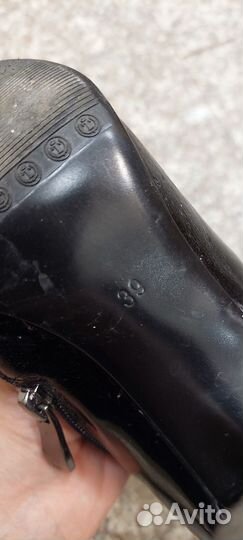 Ботильоны Терволина на шпильке 39р