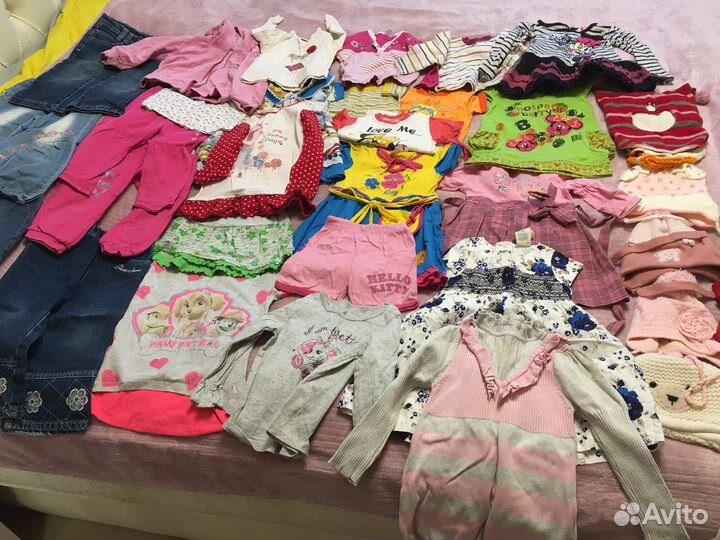 Детские вещи пакетом для девочки