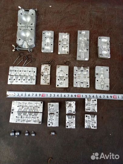 Формы для литья грузил