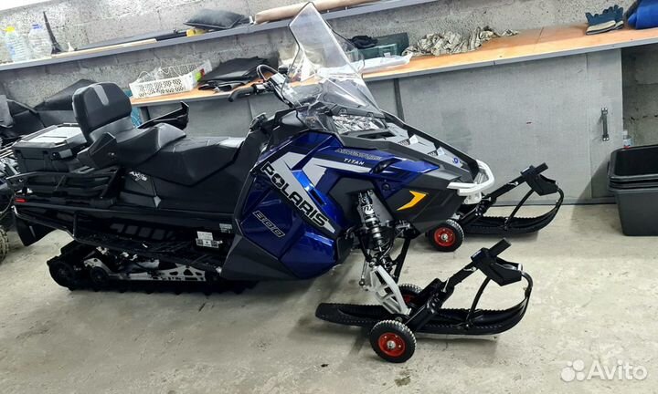 Усиленные подкаты снегохода rival Supreme