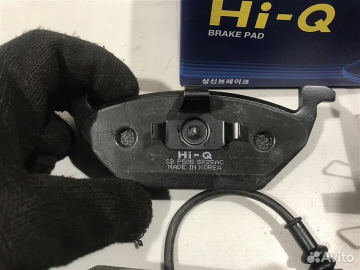 Колодки тормозные передние к-кт VW Polo Sedan