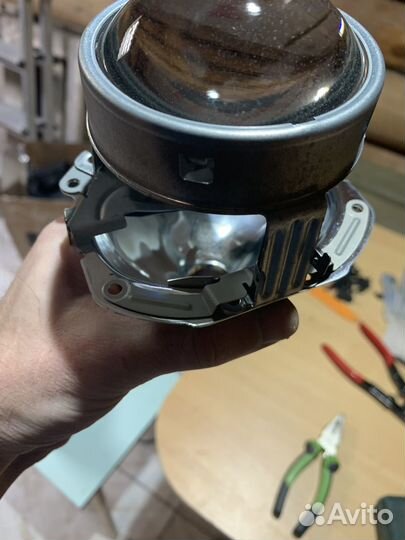 Линзы hela2 audi a6c5