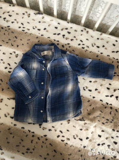 Рубашка zara на мальчика