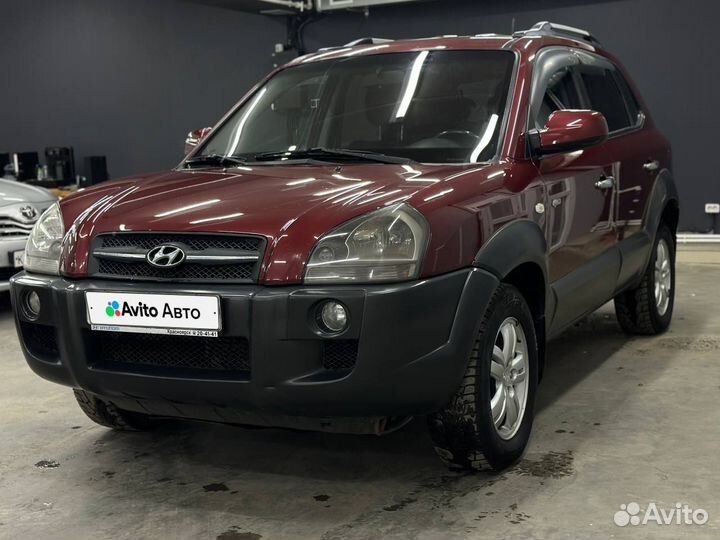 Hyundai Tucson 2.7 AT, 2007, 234 000 км