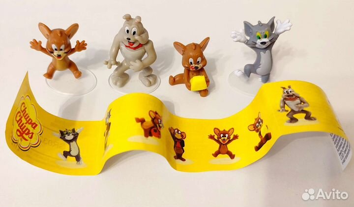 Игрушки из киндера, чупа-чупс