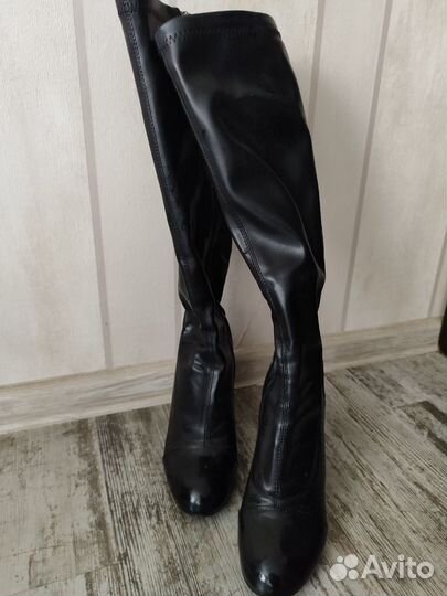 Сапоги - ботфорты женские осенние 35 размер