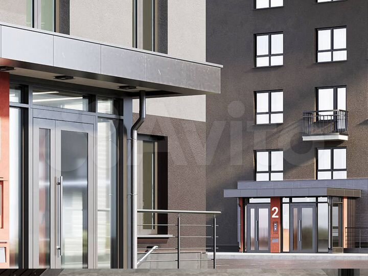 2-к. квартира, 48,3 м², 7/16 эт.