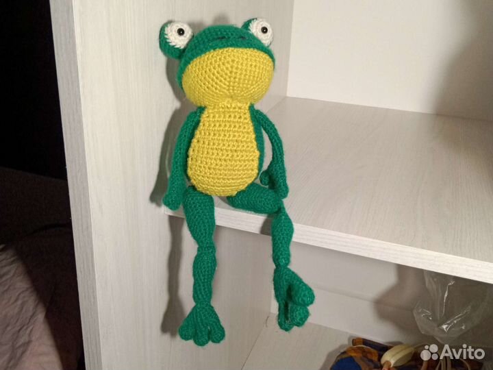 Лягушка ручная работа