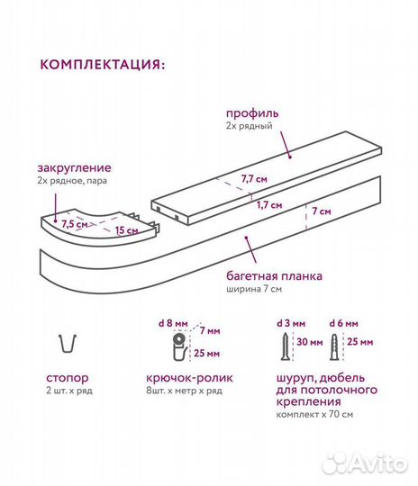 Карниз для штор