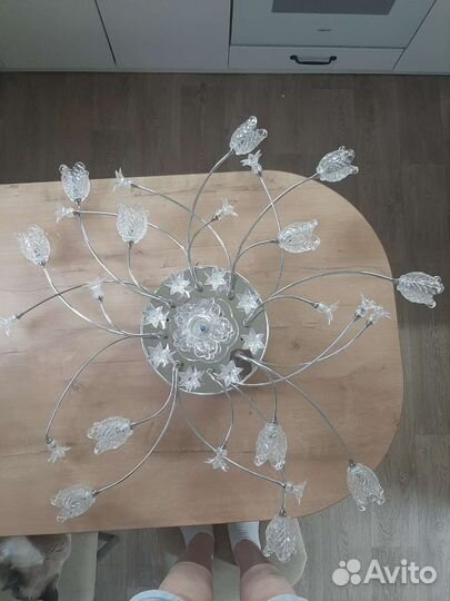 Люстра потолочная бу