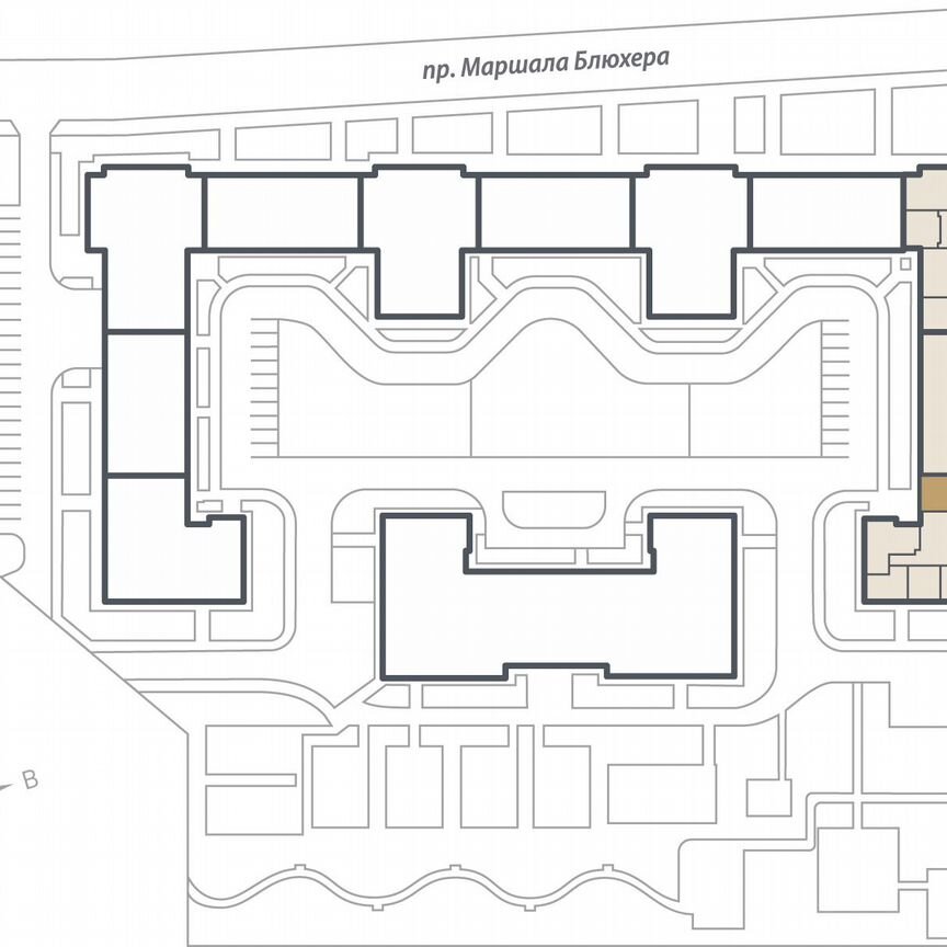 2-к. квартира, 68,3 м², 14/15 эт.