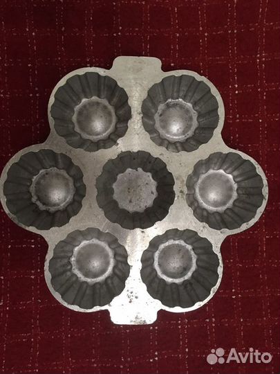 Форма для кексов, тарталеток.орешница