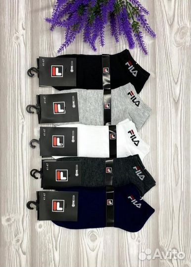 Носки мужские-5шт Nike/Adidas/Reebok