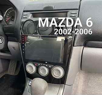 Андроид магнитолы 9" для Mazda 6 gg 2002-2008