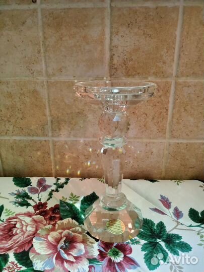 Хрустальный подсвечник