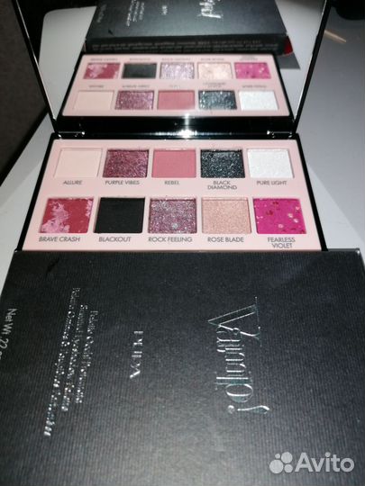 Палетка теней Vamp pupa 003