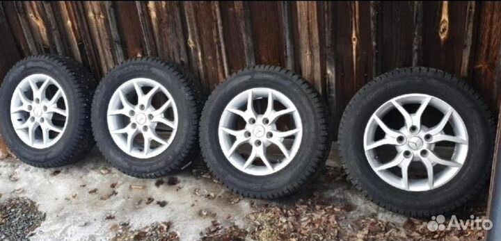 Зимние колеса на Mercedes 205/55R15