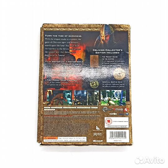 Elder Scrolls IV Oblivion Collectors Edition, б/у