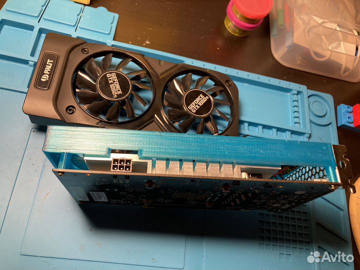 Видеокарта gtx 1050 ti palit dual