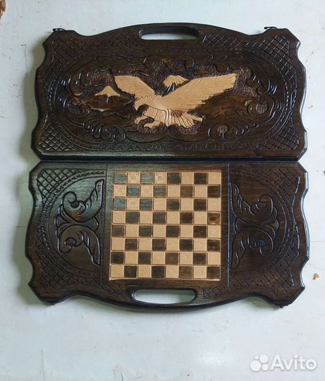 Нарды ручной работы резные