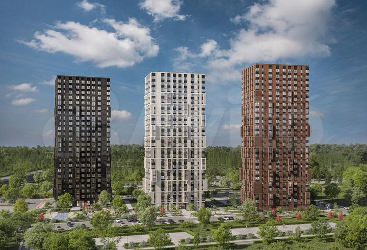 2-к. квартира, 33,3 м², 19/24 эт.