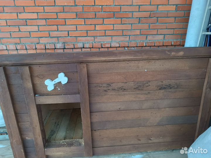 Будка для собаки утепленная