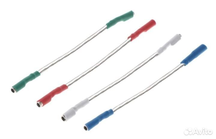 Комплект посеребренных проводов для звукоснимателя