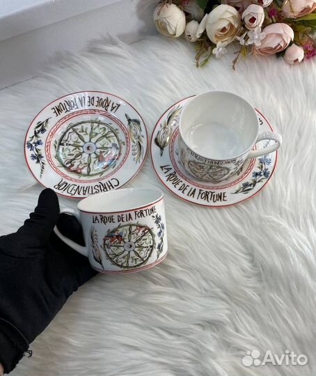 Чайный сервиз Dior чайная пара