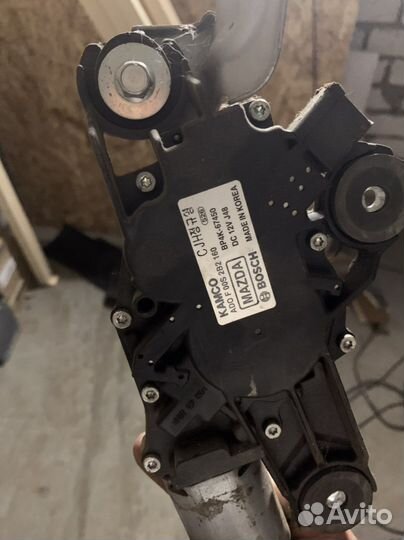 Моторчик мотор дворника крышки багажника mazda