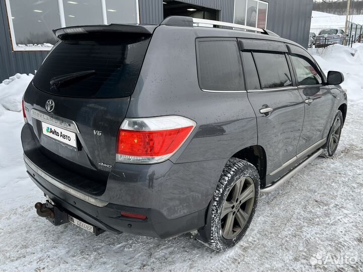 Toyota Highlander 3.5 AT, 2011, 185 000 км