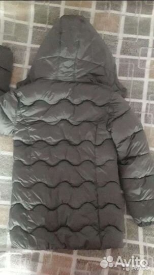Утепленная куртка futurino на девочку 140-150см