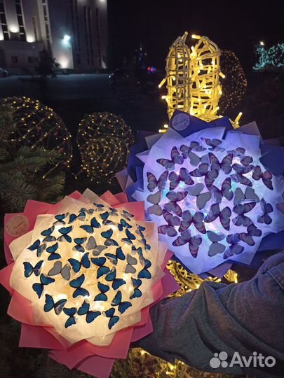 Букет из бабочек