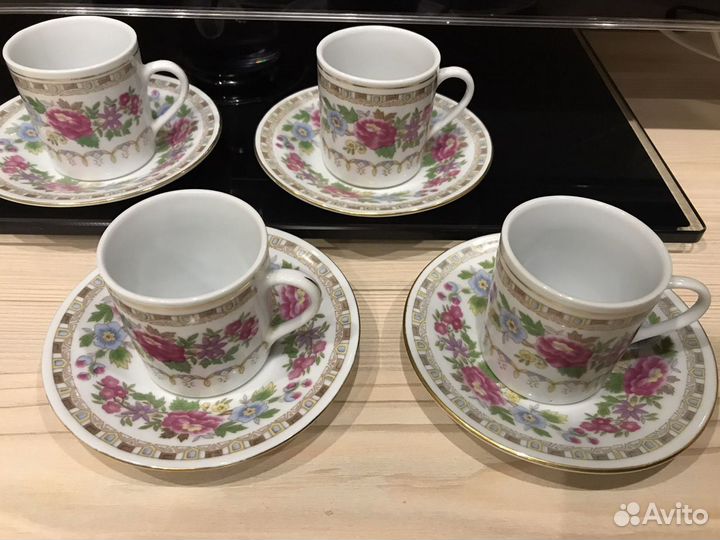 Кофейные пары,фарфор,винтаж