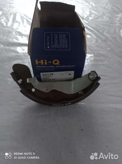 Колодки на Daewoo kalos