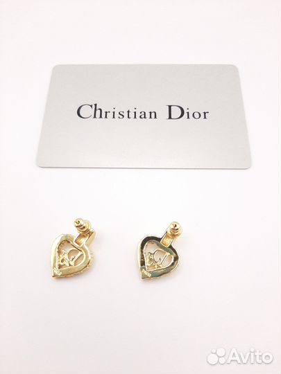 Серьги Christian dior