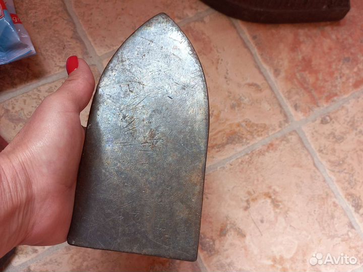 Старый утюг чугунный СССР