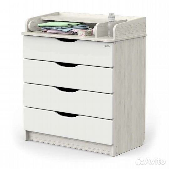 Комод пеленальный в стиле Сканди без ручек