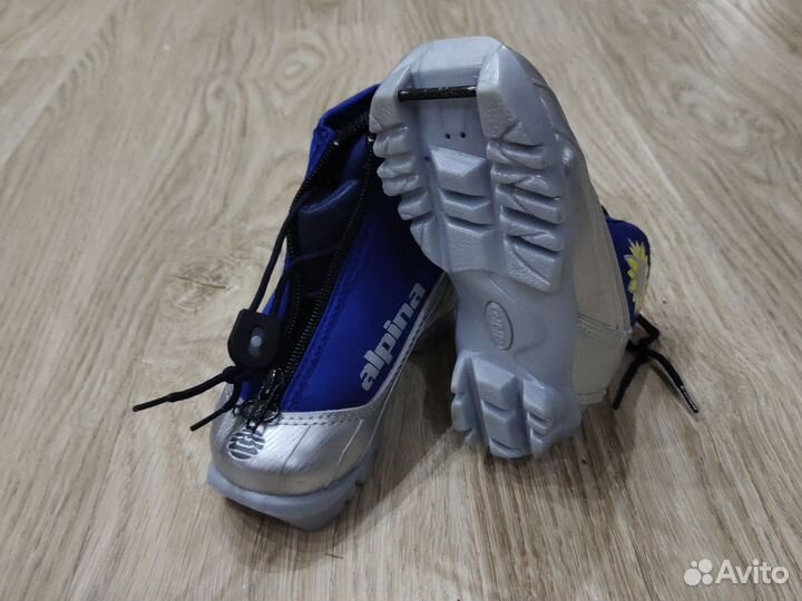 Лыжные детские ботинки alpina