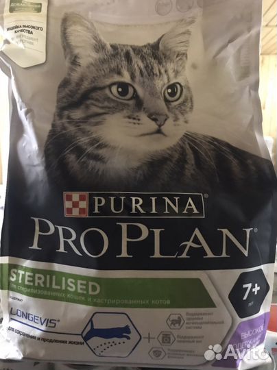Корм для кошек proplan