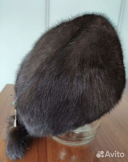 Шапка норковая женская бу