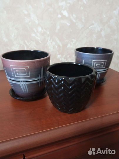 Керамические горшки