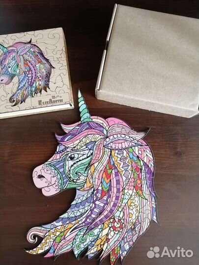 Пазл деревянный фигурный