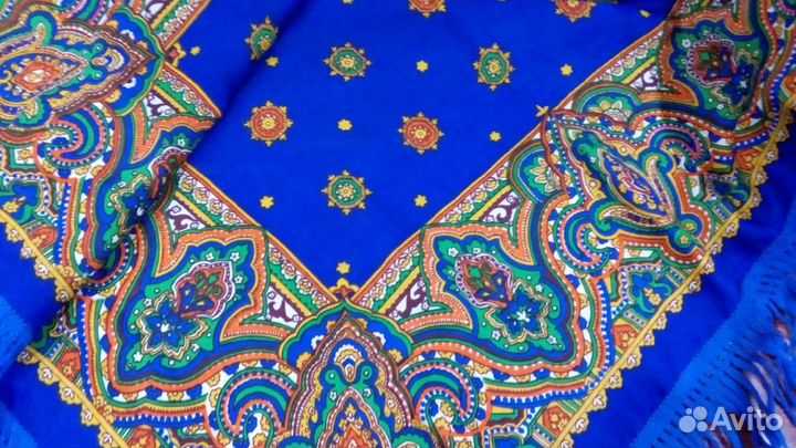 Шарф трикотаж. Платки новые шелк и шерсть СССР